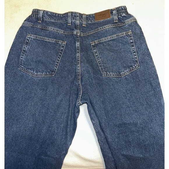 LL Bean Double L Jeans Women’s 16P Blue Comfort Waist Relaxed Fit - Picture 4 of 11